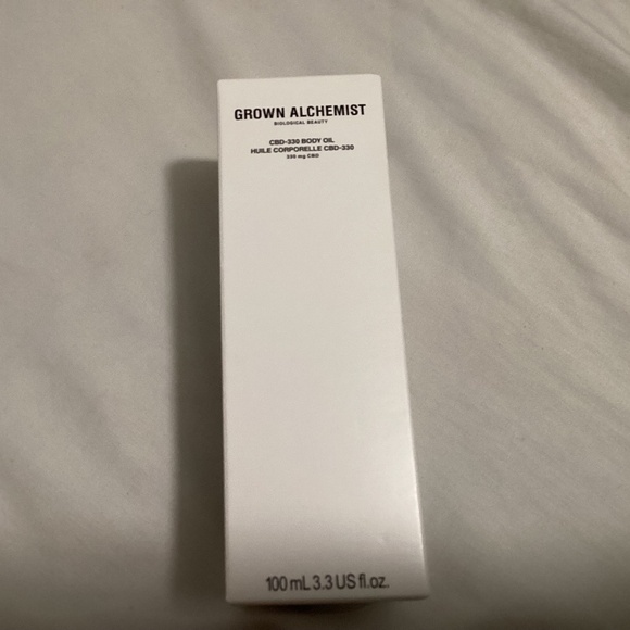 Grown Alchemist CBD-330 Body Oil in White Packaging new 3.3oz - Picture 1 of 5
